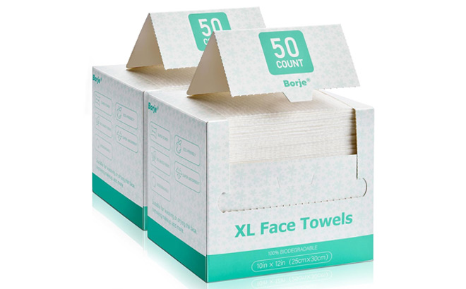 100 Count Disposable Face Towels XXL 100 Count Disposable Face Towels XXL