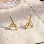 14K Gold Stud Earrings Dainty Earrings