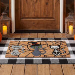 2 Piece Halloween Door Mat Set