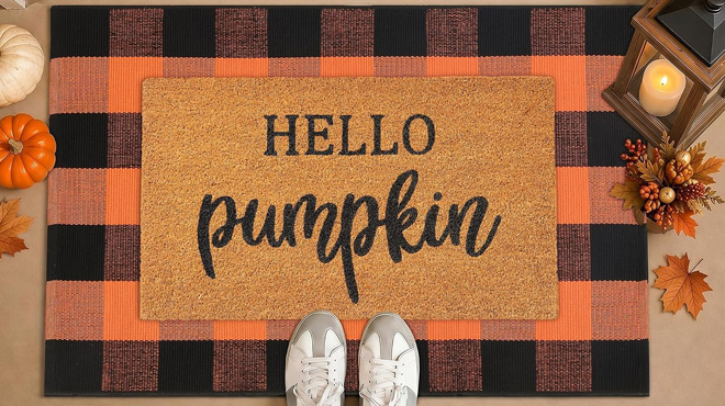 2 Piece Layered Doormat Set 2 Piece Layered Doormat Set