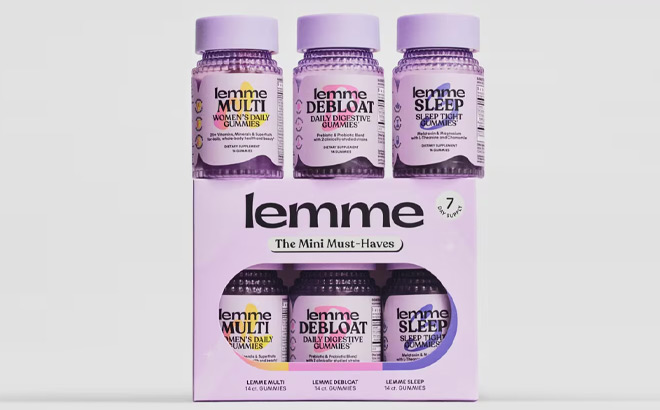 3 Piece Lemme The Mini Must Haves Set