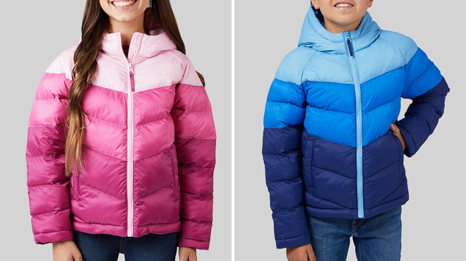 32 Degrees Kids Hooded Puffer Jacket 32 Degrees Kids Hooded Puffer Jacket