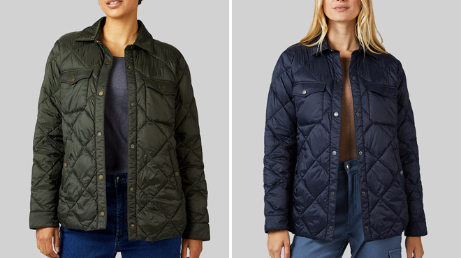 32 Degrees Womens Lightweight Packable Shirt Jacket 32 Degrees Womens Lightweight Packable Shirt Jacket