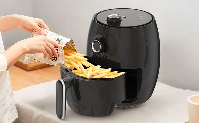 4 in 1 Compact Air Fryer 2 1qt 4 in 1 Compact Air Fryer 2 1qt