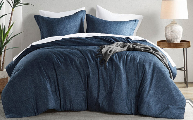 510 Design Camden Chambray Print Midweight Comforter Set