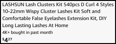 540 Piece Lash Cluster Kit Checkout 540 Piece Lash Cluster Kit Checkout