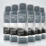 6 Cans of Dove MenCare Invisible Dry 150ml Anti Perspirant Anti Transpirant Spray