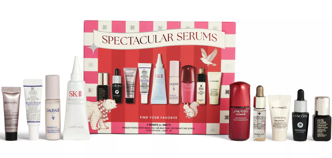 9 Piece Spectacular Serum Gift Set