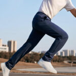 A Boy Wearing BOOJO Sweatpants with Pockets