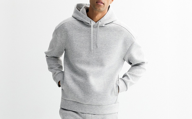 A Man Wearing FLX Recharge Hoodie