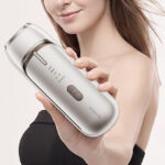 A Person Holding Dreame Nova IPL Hair Removal with Dual Lamp