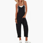 A Person Wearing Ekouaer Womens Jumpsuit