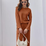 A Person Wearing Ekouaer Womens Lounge Set