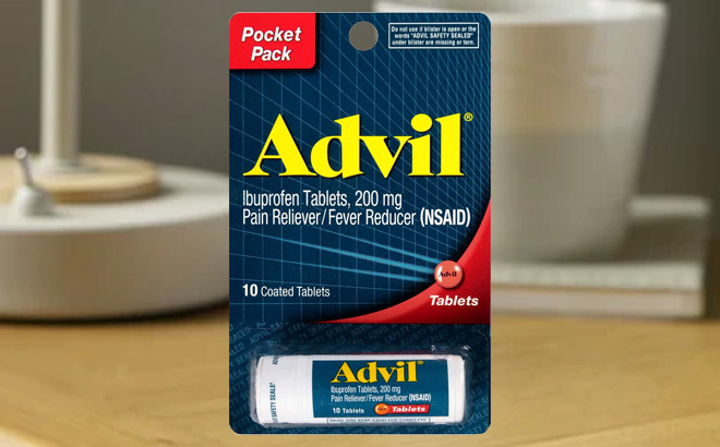 Advil Pain Reliever and Fever Reducer 10 Count Advil Pain Reliever and Fever Reducer 10 Count