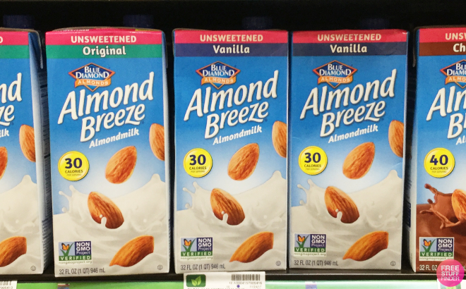 Almond Breeze Dairy Free Almondmilk 6 Pack