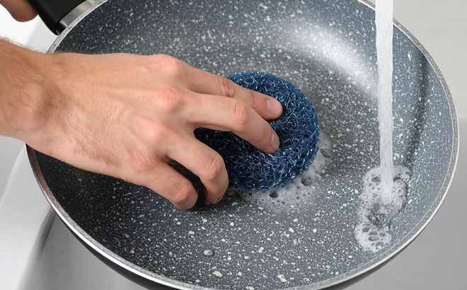 Amazon Basics Steel Wool Soap Pad Amazon Basics Steel Wool Soap Pad