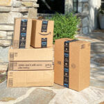 Amazon Boxes on the Ground
