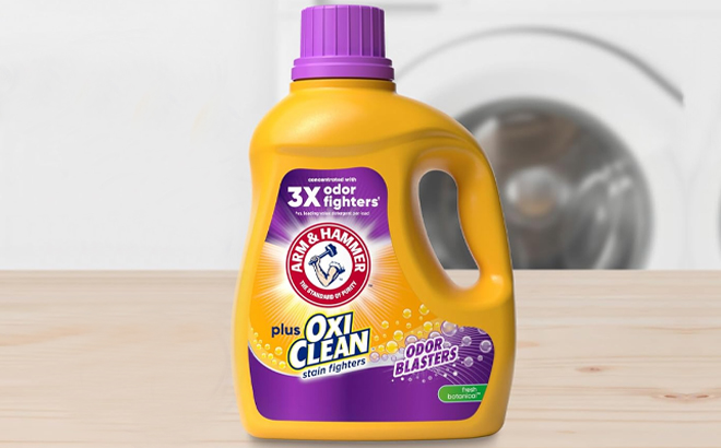 Arm Hammer 74 Loads Plus OxiClean with Odor Blasters Liquid Laundry Detergent Arm Hammer 74 Loads Plus OxiClean with Odor Blasters Liquid Laundry Detergent