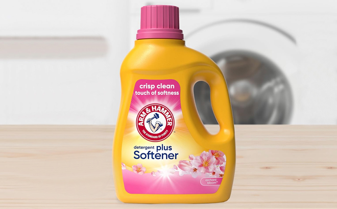 Arm Hammer Plus Softener Detergent in Orchard Bloom Arm Hammer Plus Softener Detergent in Orchard Bloom