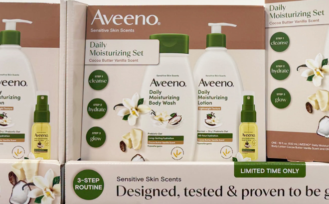 Aveeno Daily Moisturizing Set