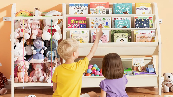 B5 Kids Bookshelf and Toy Storage B5 Kids Bookshelf and Toy Storage