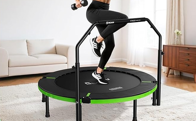 BCAN 48 Inch Exercise Rebounder Trampoline BCAN 48 Inch Exercise Rebounder Trampoline