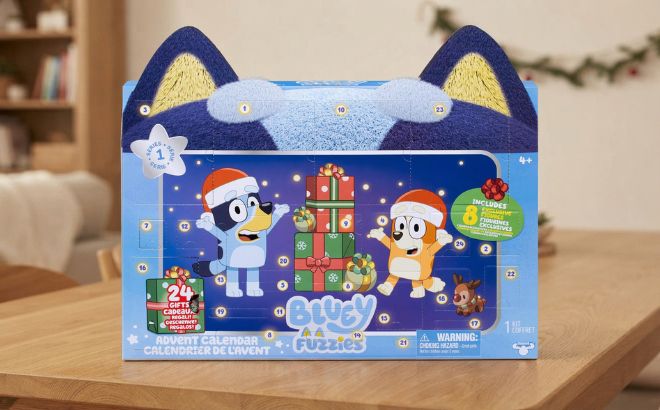 BLUEY Fuzzies Advent Calendar BLUEY Fuzzies Advent Calendar