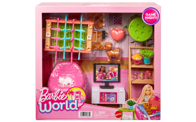 Barbie World Game Room Set Barbie World Game Room Set