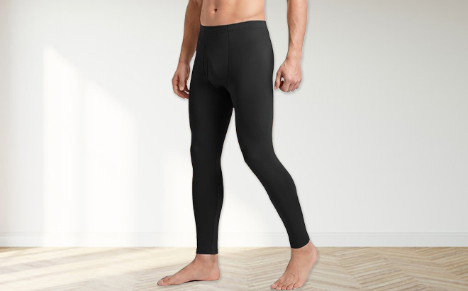 Barjneel Mens Thermal Underwear Pants