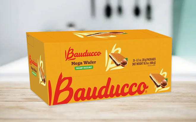 Bauducco Mega Wafer Pack of 24