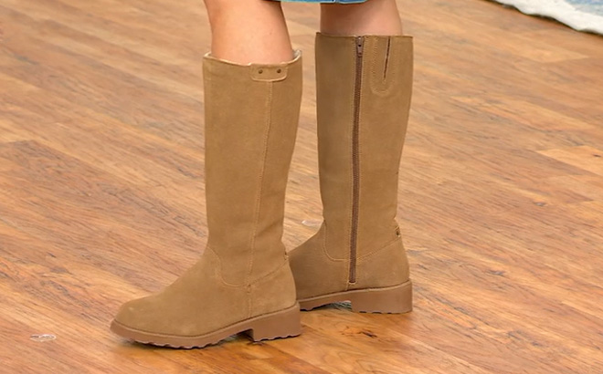 Bearpaw Audrina Suede Tall Boot Bearpaw Audrina Suede Tall Boot