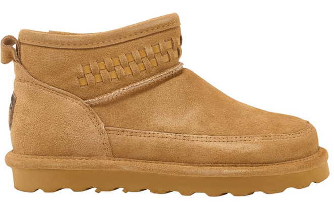 Bearpaw Marabel Woven Shaft Suede Bootie Bearpaw Marabel Woven Shaft Suede Bootie
