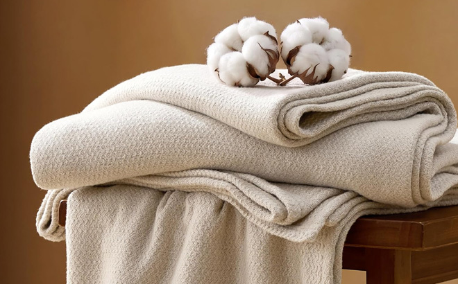 Bedsure Cotton Blanket