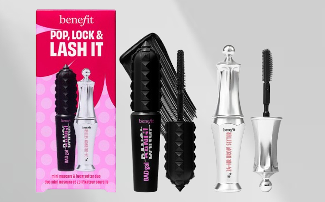 Benefit Pop Lock Lash It Cross Category Minis Set Benefit Pop Lock Lash It Cross Category Minis Set