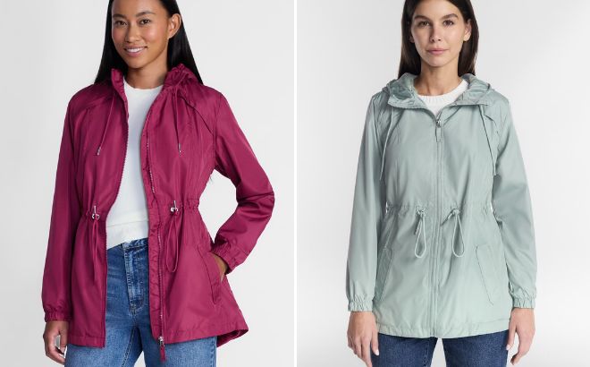 Big Chill Womens Lined Anorak Jacket with Hood Big Chill Womens Lined Anorak Jacket with Hood