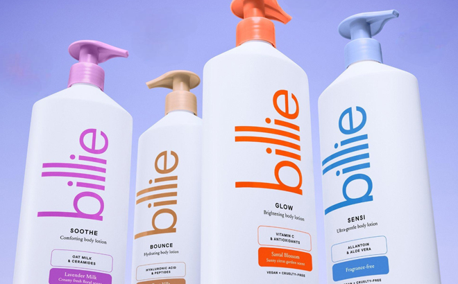 Billie Womens Body Lotion