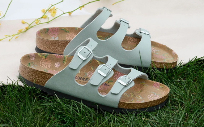 Birkenstock Florida Printed Footbed Sandals