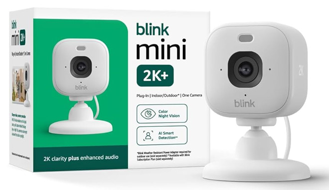 Blink Mini 2K Indoor Security Camera Blink Mini 2K Indoor Security Camera