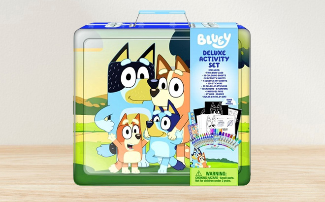 Bluey Deluxe Activity Art Set