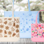 Bogg Bags Holiday Collection Totes on the Table