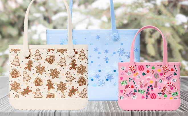 Bogg Bags Holiday Collection Totes on the Table Bogg Bags Holiday Collection Totes on the Table