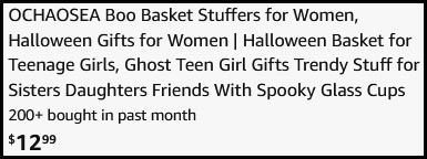 Boo Basket Stuffers Checkout Boo Basket Stuffers Checkout