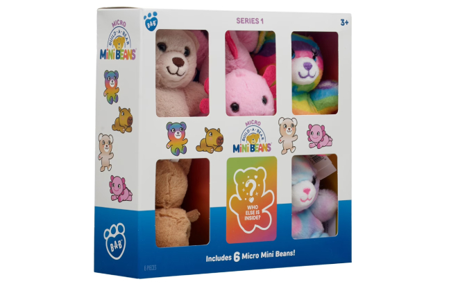 Build A Bear Micro Mini Beans Plush 6 Pack Build A Bear Micro Mini Beans Plush 6 Pack