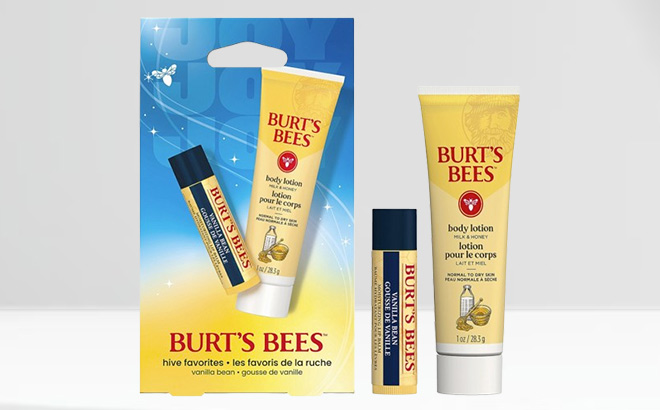 Burts Bees Hive Favorites Vanilla Gift Set