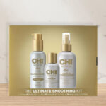 CHI Ultimate Smoothing 3 Piece Gift Kit on the Table