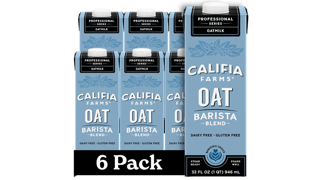 Califia Farms Oat Barista Blend Oat Milk 6 Pack Califia Farms Oat Barista Blend Oat Milk 6 Pack