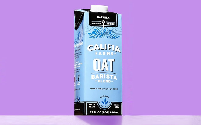 Califia Farms Oat Barista Blend Oat Milk Califia Farms Oat Barista Blend Oat Milk
