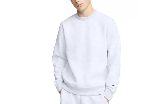 Champion Mens Fleece Crewneck Sweatshirt Champion Mens Fleece Crewneck Sweatshirt