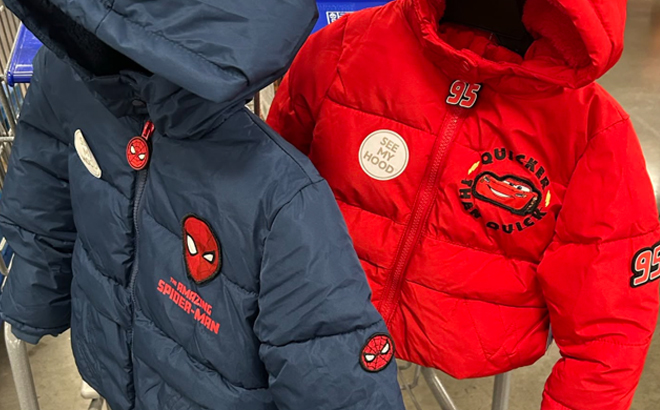 Character Toddler Boys Puffer Character Toddler Boys Puffer