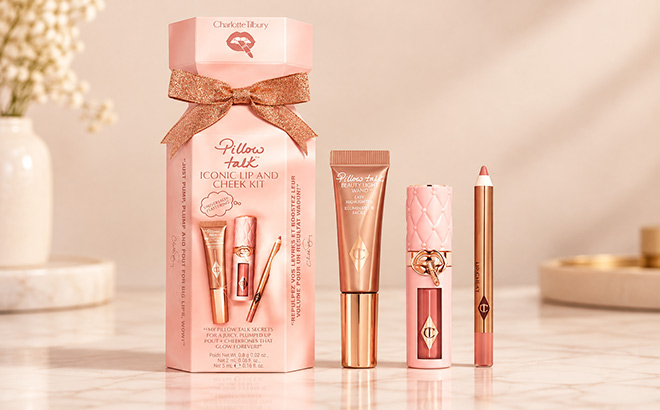 Charlotte Tilbury Pillow Talk Iconic Lip Cheek Kit